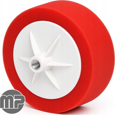 MAR-POL M07912 Molitanový červený 150mm tloušťka 50mm s unašečem závit M14 | Zboží Auto