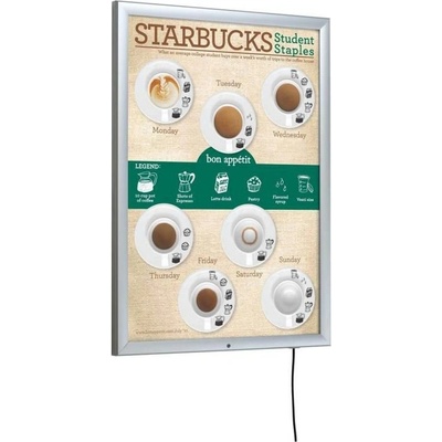 A-Z Reklama CZ Uzamykatelný světelný rám Smart Ledbox 35 - A1