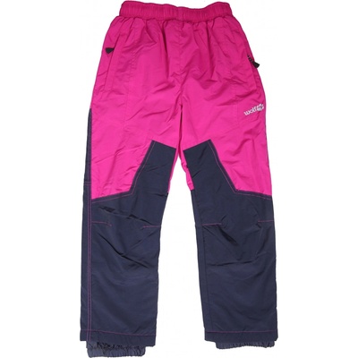 WOLF Dívčí zateplené šusťákové kalhoty