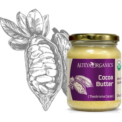Alteya Kakaové maslo 100% Bio 350 ml