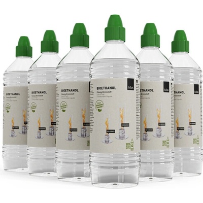 Bioetanol tekuté palivo 1 L 6 ks