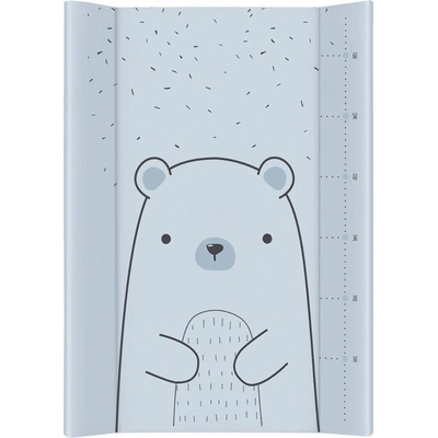 KikkaBoo Мека PVC подложка за повиване 80х50см Bear with me Blue (31108060049)