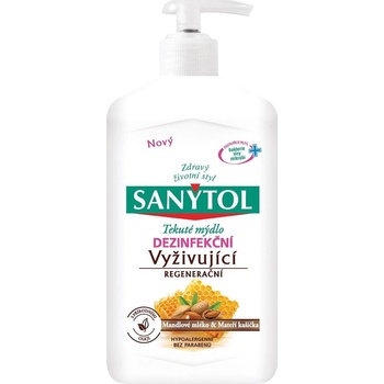 Sanytol tekuté mydlo dezinfekční vyživující regenerační 250 ml