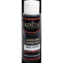 Cadence Premium Akrylová farba čierna 70 ml