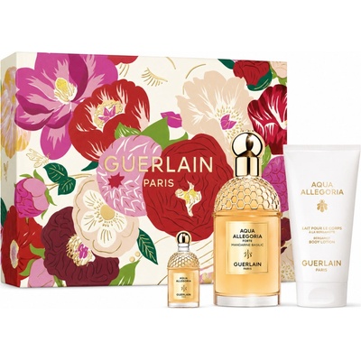 Guerlain Aqua Allegoria Forte Mandarine Basilic – EDP 75 ml + telové mlieko 75 ml + EDP 7,5 ml