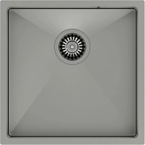 Quadron Мивка за под плот от неръждаема стомана Quadron Unique Anthony 50, полирана неръждаема стомана 44x44 см (MF4444BS) Мивка за вграждане