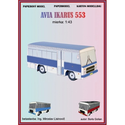 AVIA IKARUS 553 Modrá