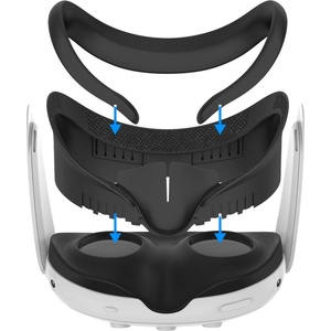 Vortex Virtual Reality VortexVR комплект подложки за лице 3в1 (лицев интерфейс) | за Meta Quest 3 (VVR.INTERFACE.QUEST3.2023)