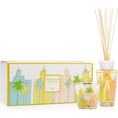 Baobab Collection My First Baobab Gift Miami Ароматна свещ и дифузер, 2 части (MFBBOXCMI)