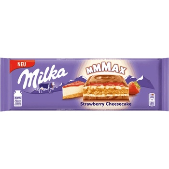 Milka Mmmax Strawberry Cheesecake 300g