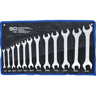 BGS technic Sada oboustranných plochých klíčů 12 ks BGS 1184