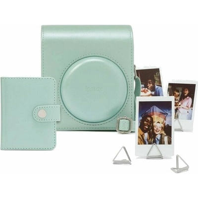 Fujifilm Instax mini 13 accessory Kit Lagoon Green Puzdro na kameru