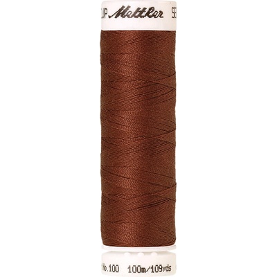 Nitě SERALON 100m na univerzální šití, polyester AMANN Mettler - více barev 6677: 1347 světle hnědá