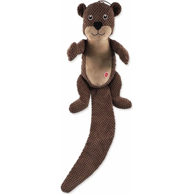 Dog Fantasy Jumbo bobr pískací a šustící 80 cm