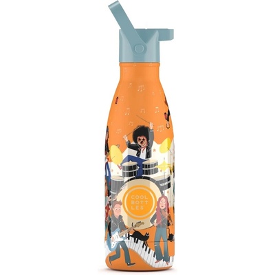 Cool Bottles Termo láhev Cool Bottles Kids 350 ml Kids Music Beat