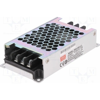 MEAN WELL RSD-30H-3.3 Měnič: DC/DC; 19,8W; Uvst: 40÷160VDC; Uvýst: 3,3VDC; Ivýst: 6A; RSD