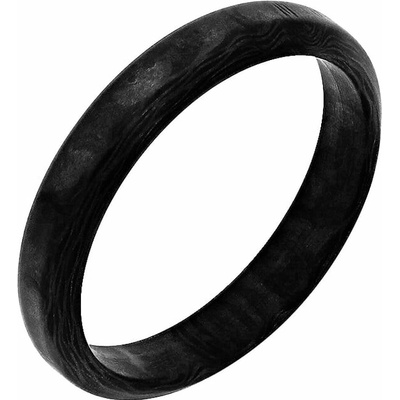 Eppi karbonový snubní prsten se zkosenými hranami Versiss R45517