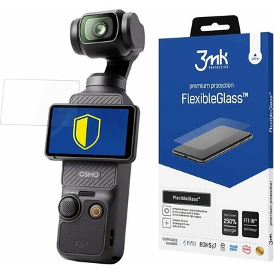 3mk Hybridní sklo FlexibleGlass pro Dji Osmo Pocket 3 5903108546072