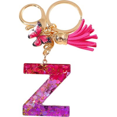 HARAHU Ключодържател Азбука - z / Розова / Пеперуда kp37970 (37970)