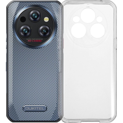 OUKITEL Калъф с протектор за Oukitel WP35 - мек TPU удароустойчив калъф, прозрачен или черен
