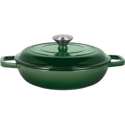 SILVERCREST Litinová servírovací pánev Premium, Ø 25 cm zelená