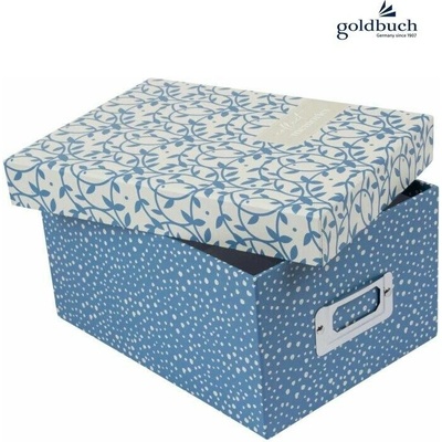 Fotobox 10x15/700 Goldbuch FLORENTINE, modrý 85051