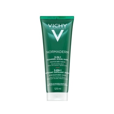 Vichy Normaderm почистваща грижа 3-in-1 Scrub + Cleanser + Mask 125 ml