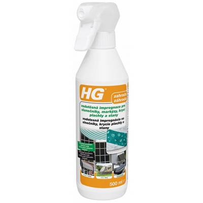 HG vodotěsná impregnace pro slunečníky, markýzy, krycí plachty a stany 500ml