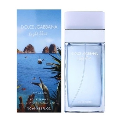 Dolce & Gabbana Light Blue Love in Capri toaletní voda dámská 100 ml