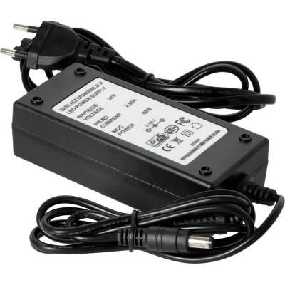 Stolný napájací transformátor 24V 60W 2.50A DC Plug Kobi