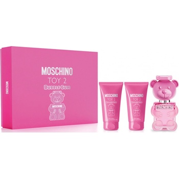 Moschino Toy 2 Bubble Gum EDT 50 ml + sprchový gel 50 ml + tělové mléko 50 ml dárková sada