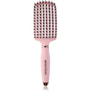 Sister Young OVIA плоска четка За коса Pink BV