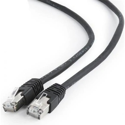 Gembird PP6-3M-BK patch RJ45 , cat. 6, FTP, 3m, čierný