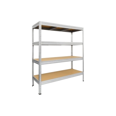 Метален стелаж MEGA 177x180x45 см, до 500 кг на рафт - цинк