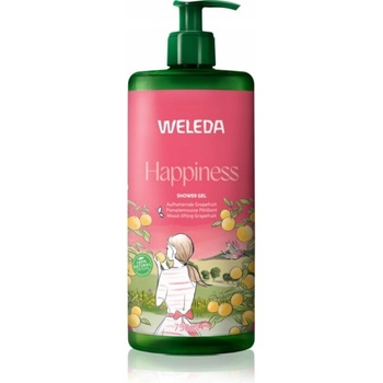 Weleda Happiness osviežujúci sprchový gél Grapefruit, Tangerine and Lime 750 ml