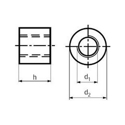 Killich matica 10x3x22x15 trapézová guľatá DIN 88089 [1 ks]