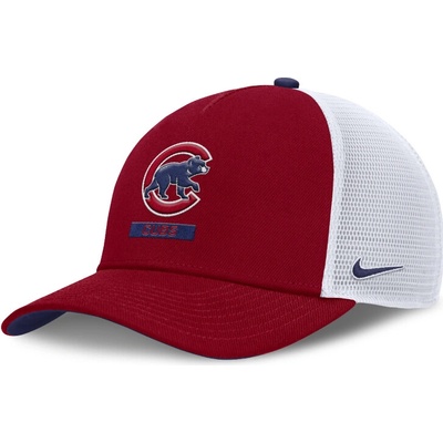 Fanatics Chicago Cubs MLB Primetime Dri-Fit Rise Structured 5 Panel Trucker Cap