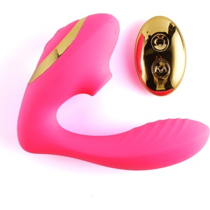 Tracy's Dog OG 2 Clitoral Sucking Vibrator rose red