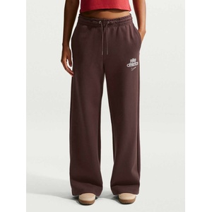 NIKE Спортно долнище w nk phnx flc hr pant wd gls (io1297-216)