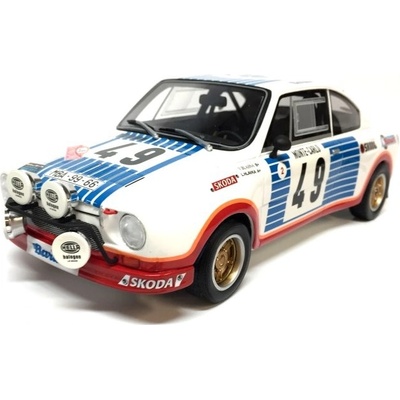 Fox18 Škoda 130 RS Rally Monte Carlo n. 49 1:18