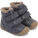 Bundgaard dětské zimní boty Petit Mid Lamb II BG303258DG tmavě modrá