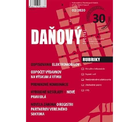 Daňový špeciál 2/2020