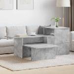 vidaXL Конзолна маса Циментено сиво 91, 5 x 35 x 38, 5 см (891163)