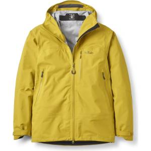 Rab Мъжко водоустойчиво яке Rab Firewall Mountain Jacket Waterproof jacket - Dark Pollen - размер S (002-3522-0511)