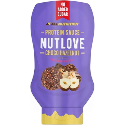 Allnutrition NUTLOVE SAUCE CRUNCH 280 g Čokoláda - oriešok s proteínom