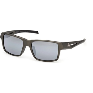 Adidas Мъжки очила Adidas eyewear Kleon Mirror S3 Running glasses - Matte Dark Green /Smoke Mirror - размер One Size (205-7214-0411)
