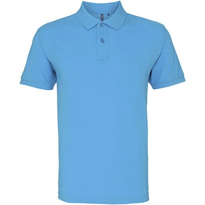 Asquith & Fox pánske polo tričko AQ010 Turquoise