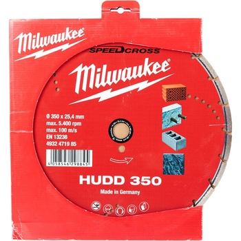 Milwaukee Diamantový kotouč 350 x 25 x 2 mm 4932471985