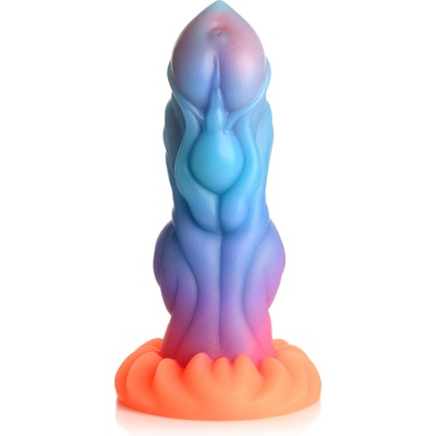 Creature Cocks Alien Invader Alien Glow-in-the-Dark Silicone Dildo