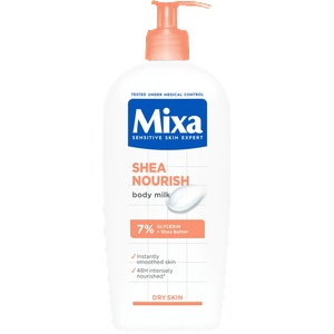 Mixa Мляко за тяло за суха кожа Shea Nourish, 400 ml (2706967) Лосион за тяло